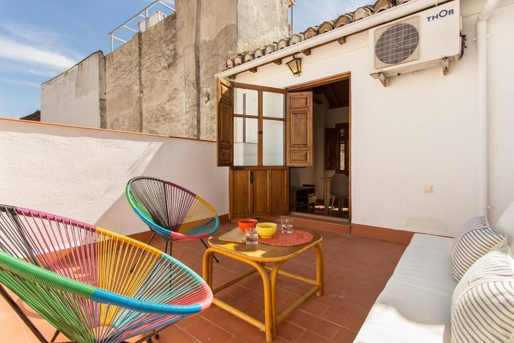 グラナダ Casa Tipica Del Albaicin Con Interior De Disenoヴィラ エクステリア 写真